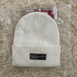 Beanie: Jordan 23 Engineered cuffed beanie - WHITE -